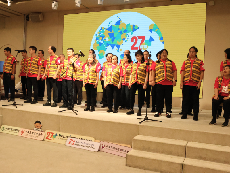 用歌聲開啟世界的門 心路合唱團受邀亞洲智障聯盟大會演出