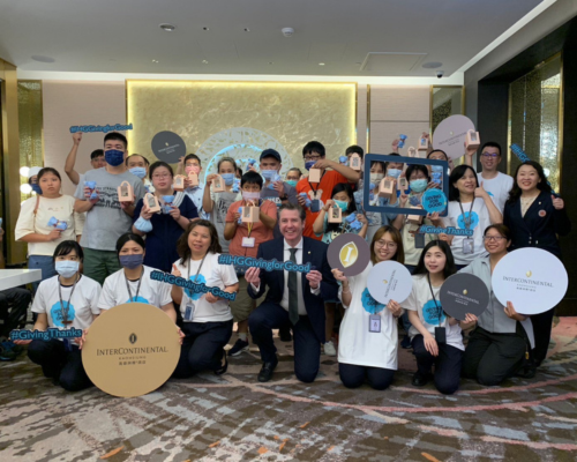 「傳遞美好全球慈善月」高雄洲際酒店邀請心路青年共融職場體驗