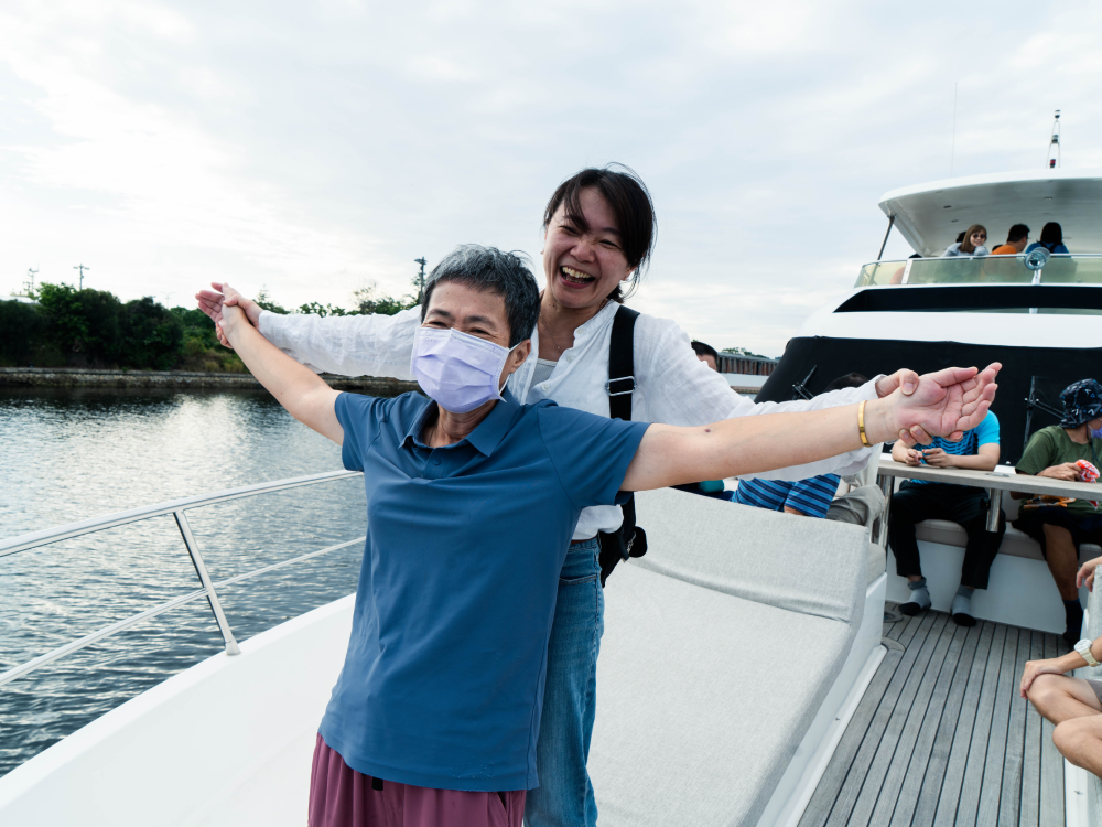 乘載青年快樂與勇氣的笑聲 「卡比利亞遊艇」帶心路青年出航囉！