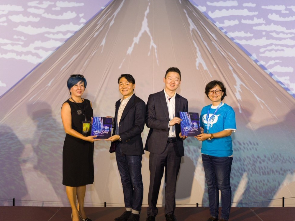 藝術無障礙 心路青年走進駁二「會動的浮世繪展」