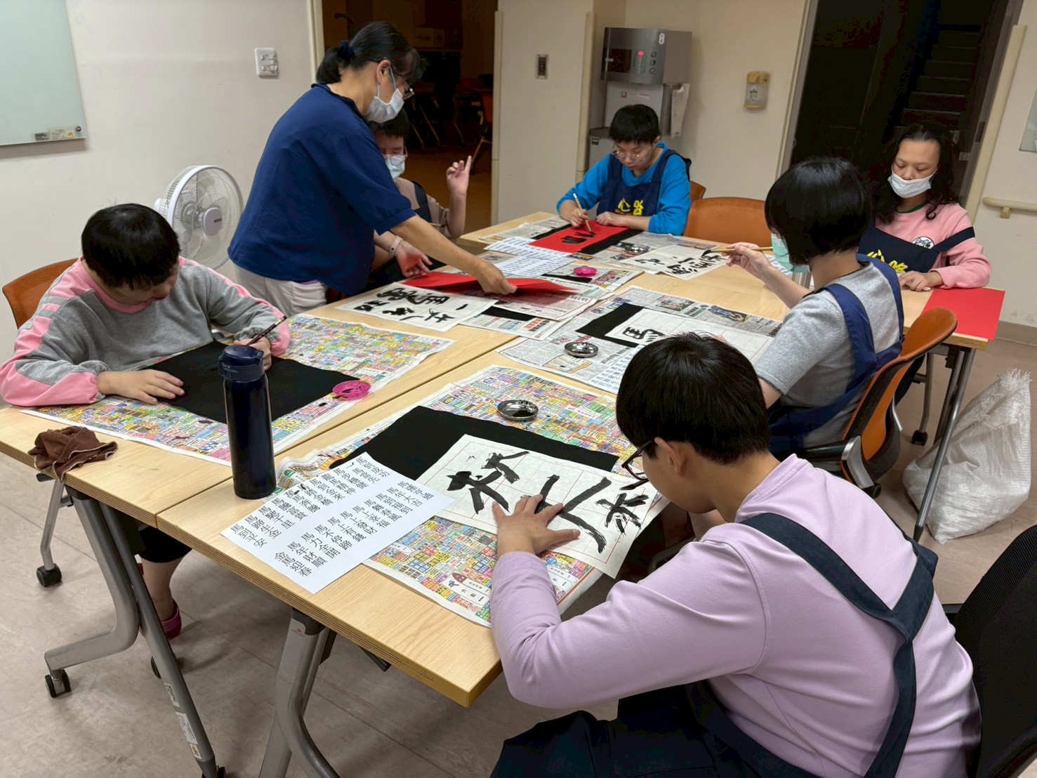 春聯接力，祝福馬上到